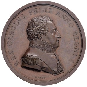 F. C. Collection - Charles Felix (1821-1831) Medal without d...