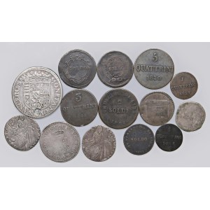S. B. Collection - Lots - FLORENCE Lot of 14 coins. Not si...
