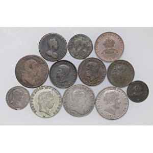 S. B. Collection - Lots - MILAN Lot consisting of 12 coins...