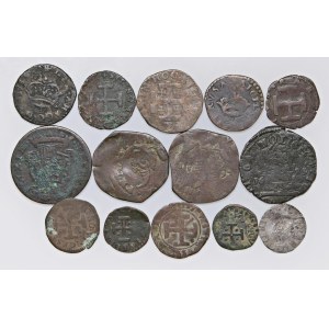S. B. Collection - Lots - NAPLES Lot consisting of 14 coins...