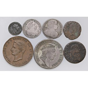 S. B. Collection - Lots - NAPLES Lot consisting of 7 coins ...