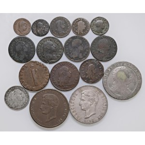S. B. Collection - Lots - NAPLES Lot of 16 coins. They do not ...