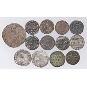 S. B. Collection - Lots - PARMA Lot of 13 coins of Ranucc...