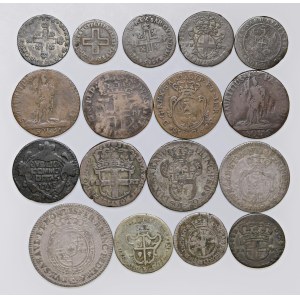 S. B. Collection - Lots - SAVOIA Lotto composto da 17 monete...