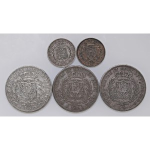 S. B. Collection - Lots - Carlo Felice Lot de 5 pièces de ...