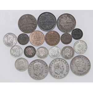 S. B. Collection - Lots - Victor Emmanuel II Lot of 19 m...