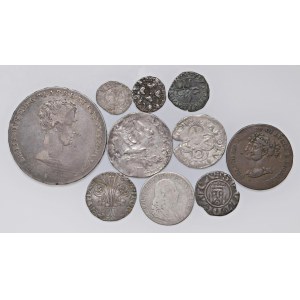 S. B. Collection - Lots - Lot consisting of 10 Tuscan coins...