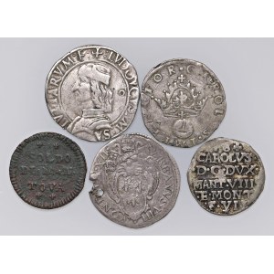 S. B. Collection - Lots - Lot consisting of 5 coins of area...