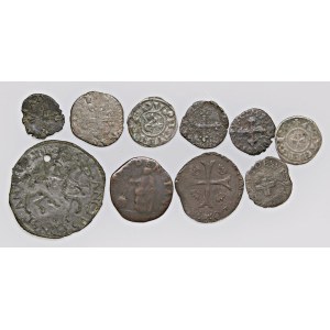 S. B. Collection - Lots - Lot of 10 coins from the Piedmont area....