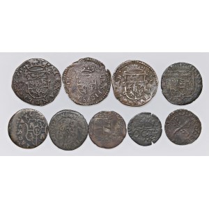 S. B. Collection - Lots - Lot of 9 coins from the Emilian area...