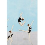 Urszula Teperek (b. 1985, Warsaw), Gymnasts, 2022