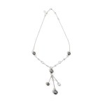 BULGARI Collection "Lvcea": diamond gold pearl necklace