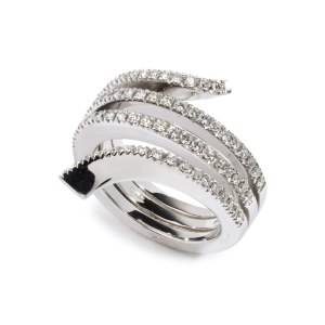 DAMIANI Gold ring with diamonds