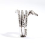 DAMIANI Gold ring with diamonds