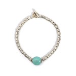 DODO Sterling silver turquoise bracelet