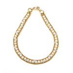 DIAMOND PEARL GOLD NECKLACE