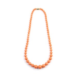 Cerasuolo coral necklace