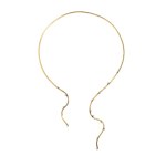 Diamond gold necklace