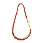 CERASUOLO CORAL GOLD NECKLACE