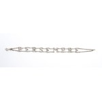 "PER SEMPRE" (forever) diamond gold bracelet