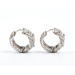 Gold diamonds earrings