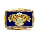 French Ancien Régime gold enameled snuff box