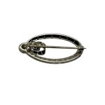 Art Decò platinum brooch with diamonds