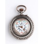 Solid silver Swiss pocket watch