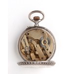 Solid silver Swiss pocket watch