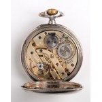 Serafino Bertolotti Solid silver Swiss pocket watch