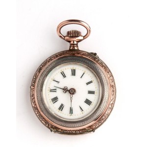 Solid silver Swiss pocket watch