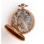 18K gold Swiss pocket watch
