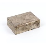 Egyptian solid silver box