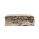 Egyptian solid silver box