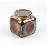 BULGARI Sterling silver biscuit box