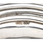 Lot of 24 Italian solid silver saucers