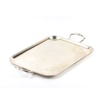 Italian solid silver tray