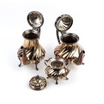 Italian solid silver coffe set