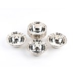 12 Italian solid silver dessert bowls