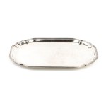 Italian solid silver tray