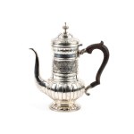 Italian solid silver teapot