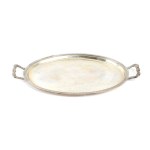Italian silver serving tray