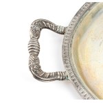 Italian silver serving tray