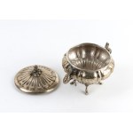 italian solid silver sugar bowl