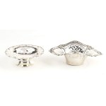 Two English sterling silver baskets