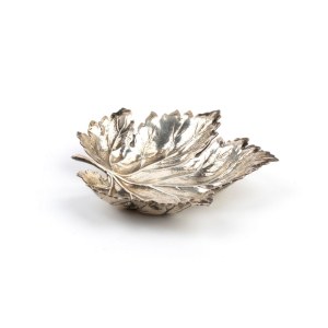 Buccellati, Nature Collection: sterling silver vine leaves bowl