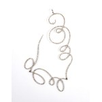 Diamond gold pendant