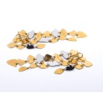 PYTON gold diamond earrings
