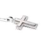 Diamond gold pendant