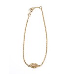 Diamond gold bracelet